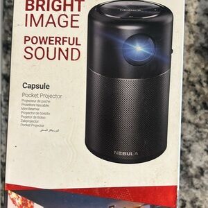 Capsule Pocket Projector - Black